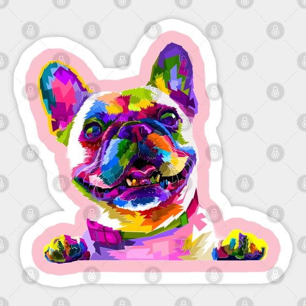 rainbow dog Sticker by Seasonmeover